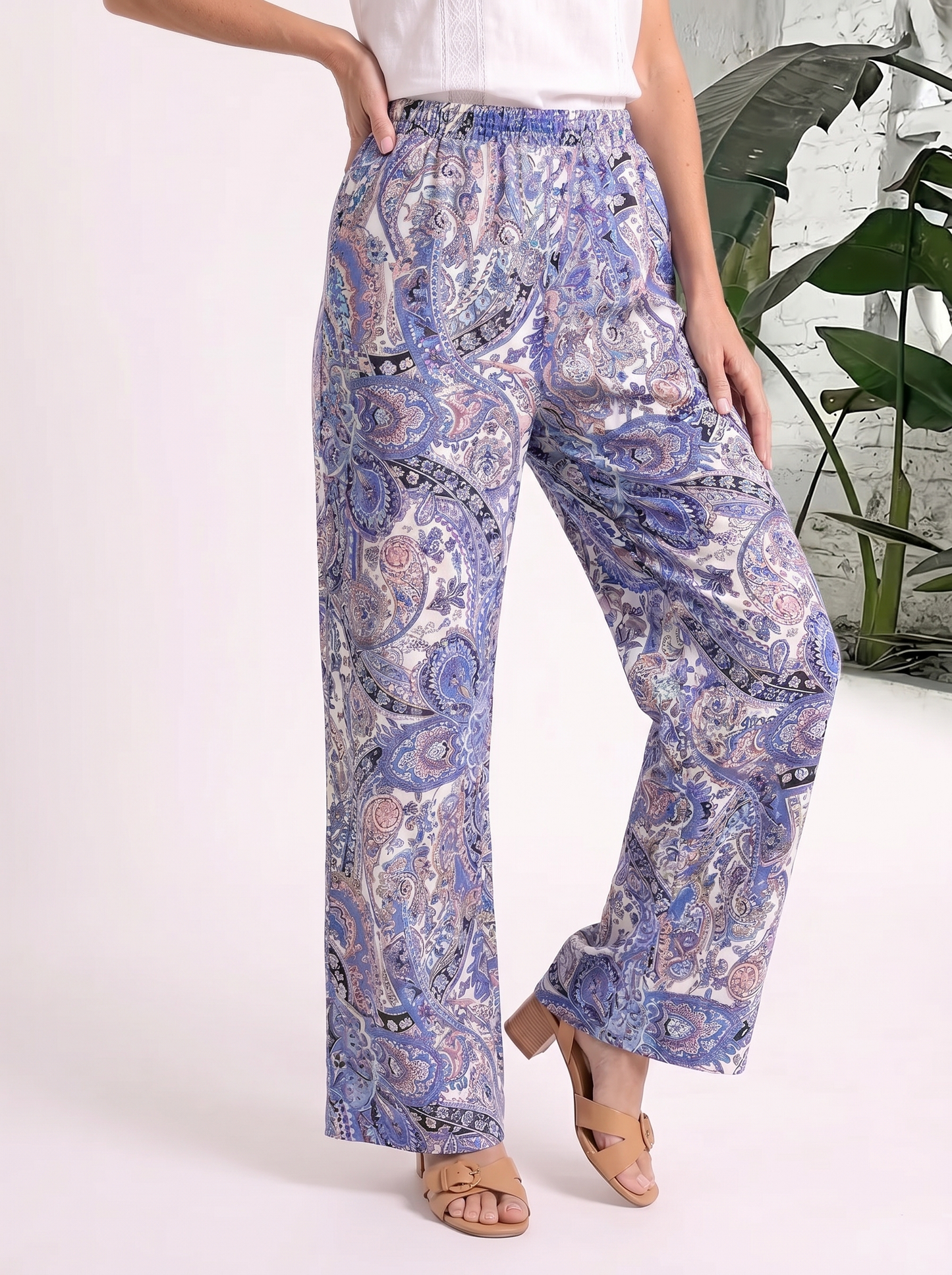 Lieke – Stijlvolle Paisley Broek