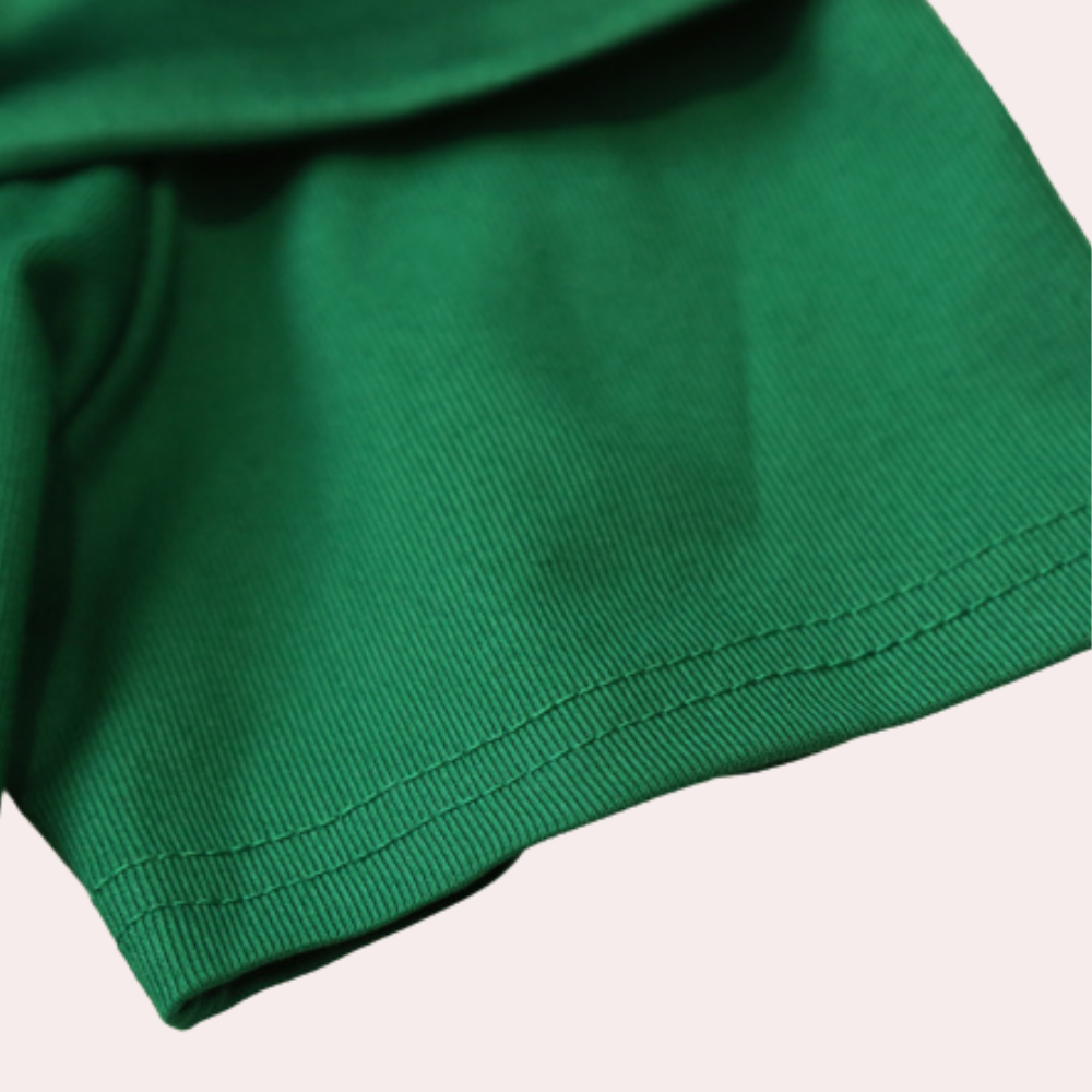 Elegante Top met Strikdetail en Off Shoulder Look