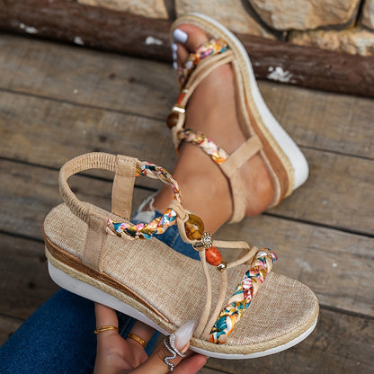 Zijaanzicht van de Faith Orthopedische Sandalen met comfortabele zool