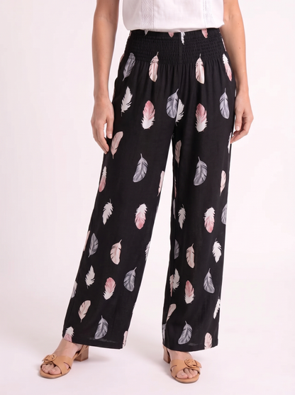 Féline – Luchtige Verenprint Broek