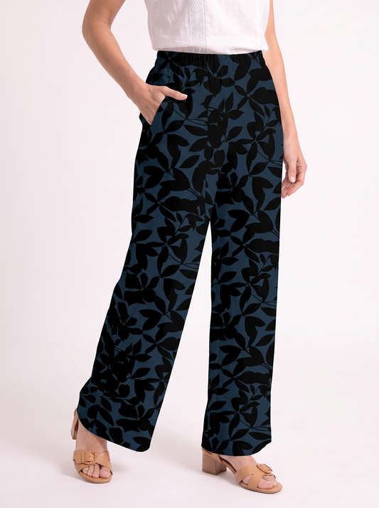 Noor – Elegante Bloemen Wijde Broek