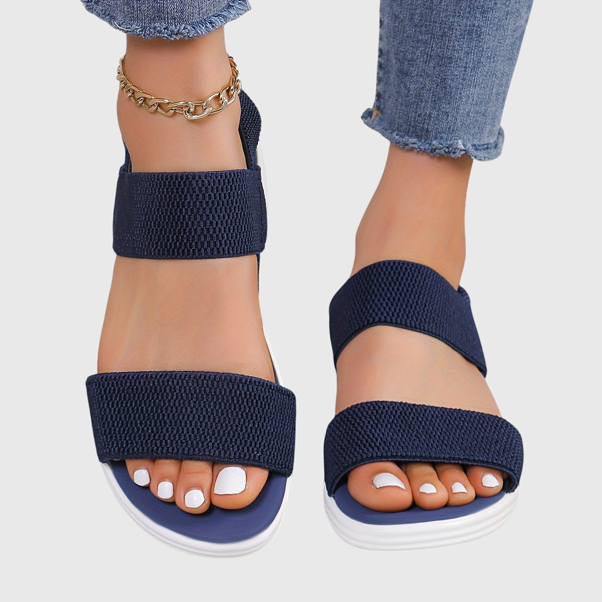 Emila sandalen in 'Grijs' kleurvariant, voor een moderne uitstraling
