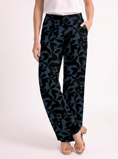 Noor – Elegante Bloemen Wijde Broek