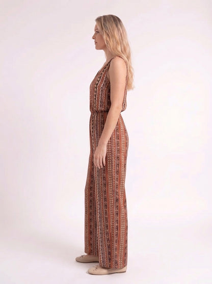 Saar – Bohemian Bedrukte Jumpsuit