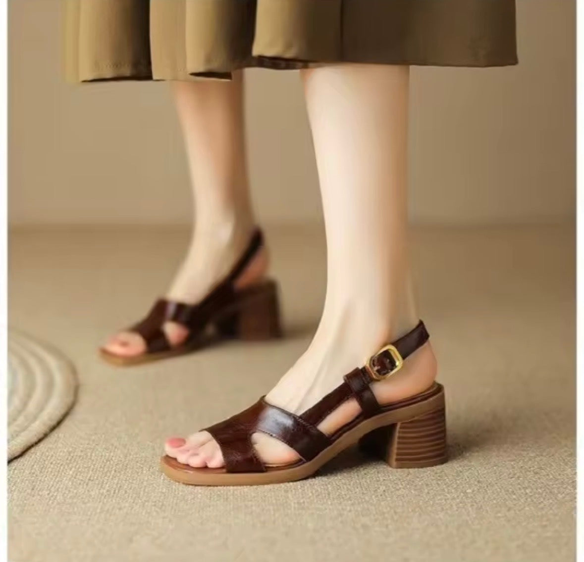 Marise sandaal aan de voet, voor comfort en stijl