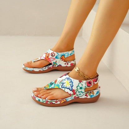 Flow orthopedische comfort sandalen met banden