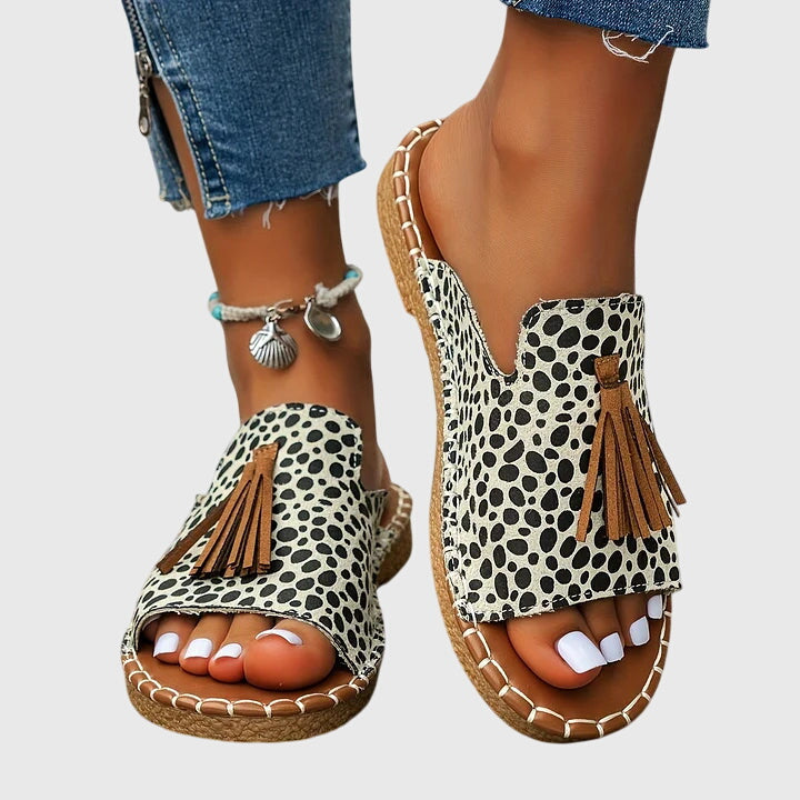Lorraine™ Orthopedische Sandalen in Stijl 3, gedetailleerde weergave van de zool.