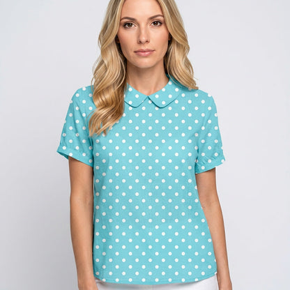 Luchtige Bloemen Blouse met Korte Mouwen