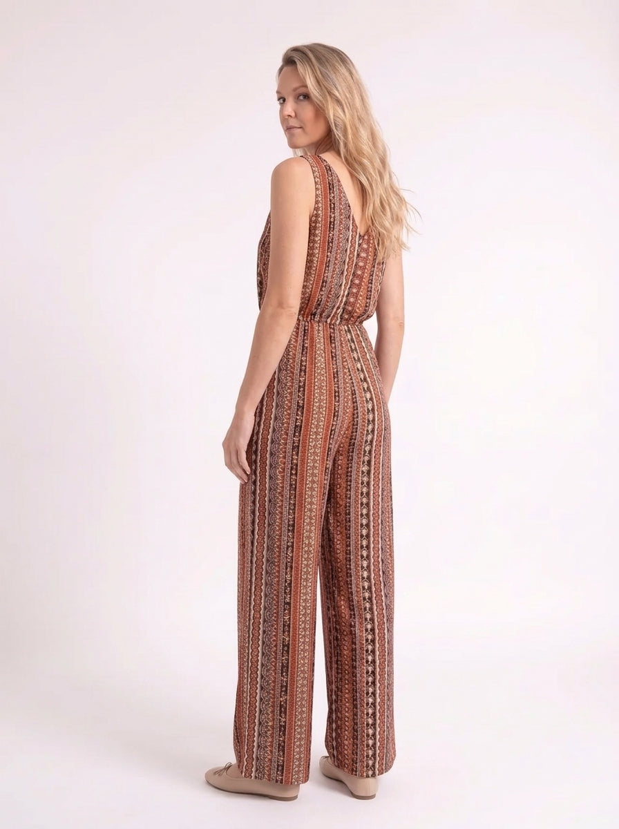 Saar – Bohemian Bedrukte Jumpsuit