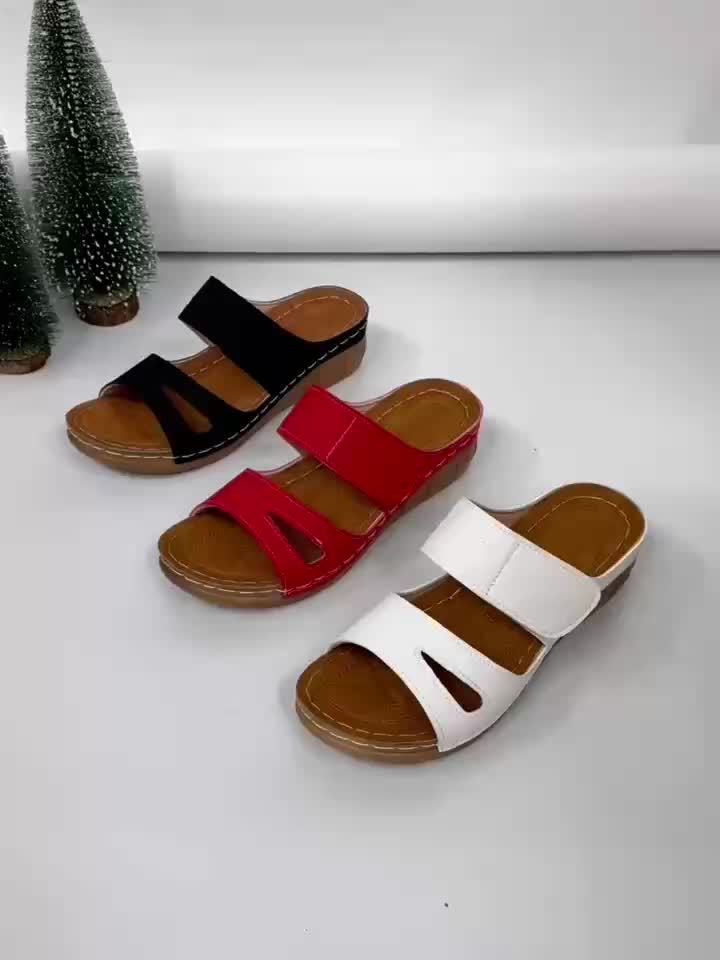Collectie van Olive Ergonomische Sandalen in verschillende kleuren