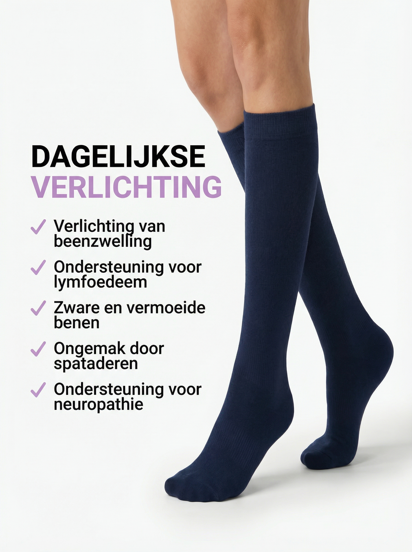 Ohmysox™ Brede Compressie Sokken