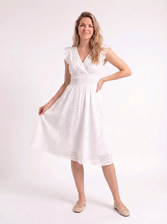 Elise – Broderie Jurk