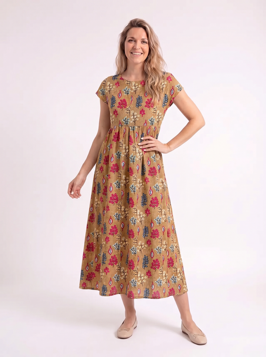 Sereia – Print Midi Jurk