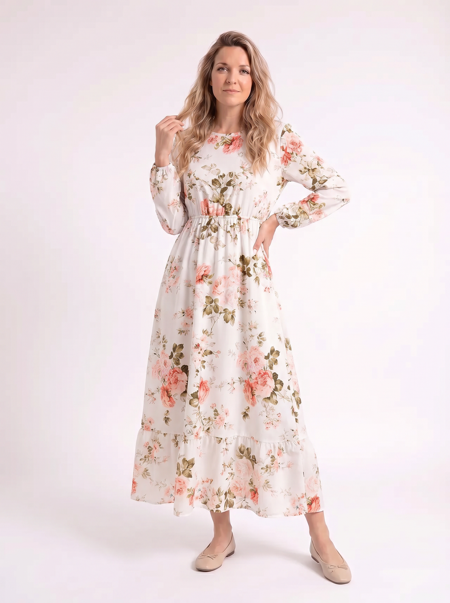 Rosalune – Romantische Maxi Jurk