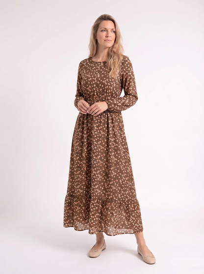 Sanne – Bloemen Maxi Jurk