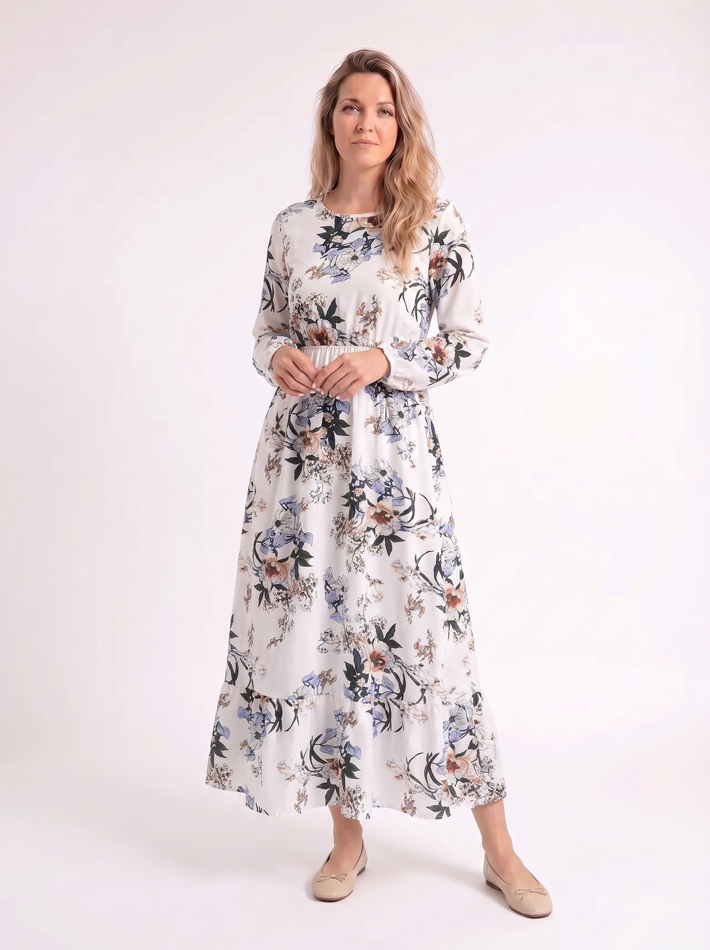 Lotte – Elegante Bloemen Jurk