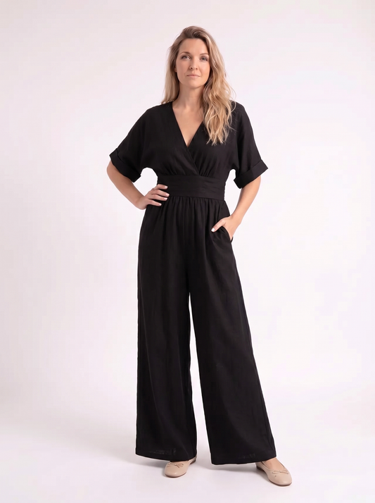Lotte – Luxe Wrap Jumpsuit