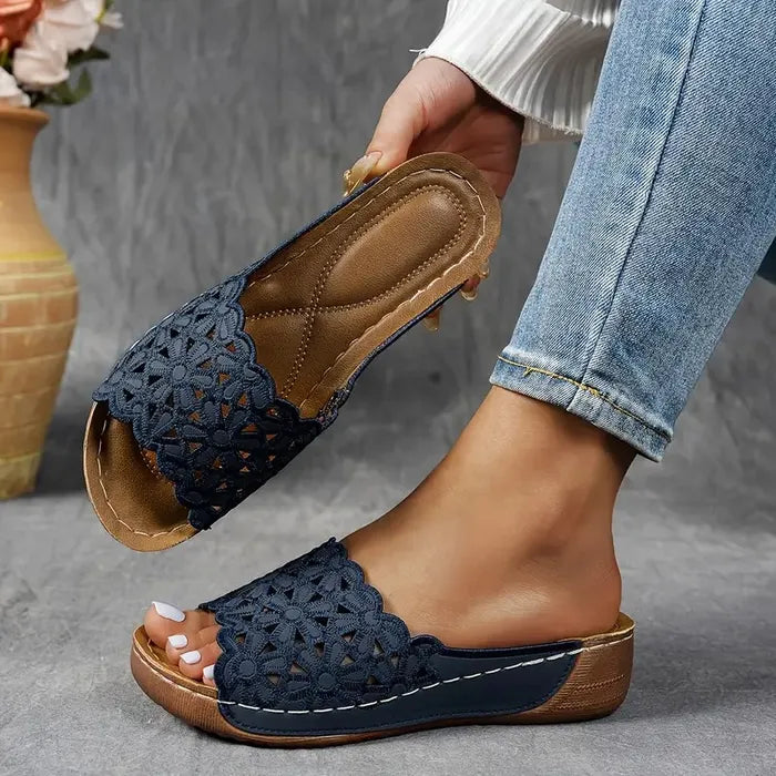 Delilah sandalen bij de natuur